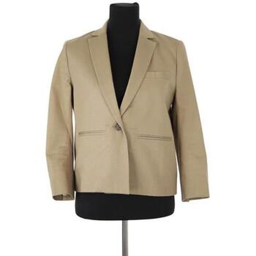 Veste Maje Blazer en coton camel - Maje - Modalova