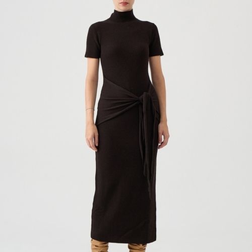 Robe Robe longue en tricot avec manches - Federica Tosi - Modalova