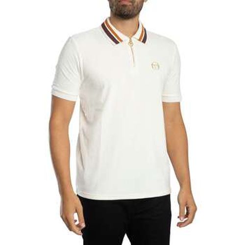 Polo Polo Mahony en velours avec fermeture éclair 1/4 - Sergio Tacchini - Modalova