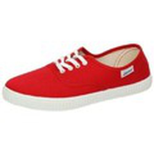 Zapatillas Bambas lonas rojas para mujer - Javer - Modalova