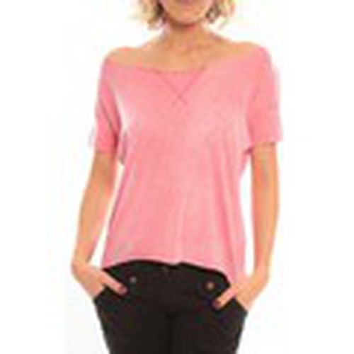 Camiseta Tight short sleeves Tee all snake T53-406-00 Rose para mujer - So Charlotte - Modalova