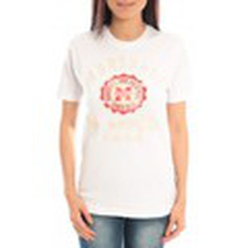 Camiseta T-shirt Marshall Original M and Co 2346 Blanc para mujer - Sweet Company - Modalova