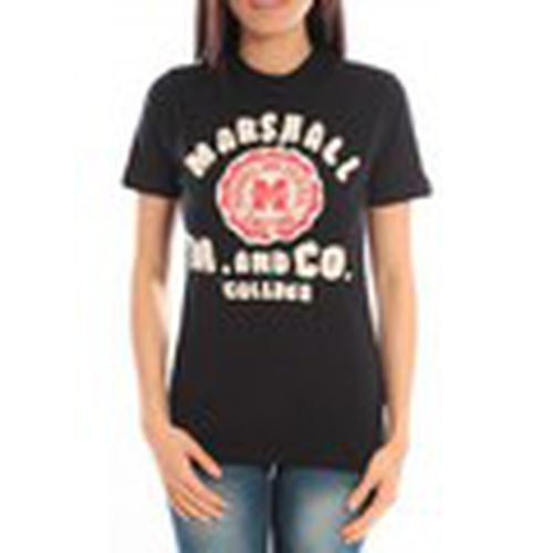 Camiseta T-shirt Marshall Original M and Co 2346 Noir para mujer - Sweet Company - Modalova