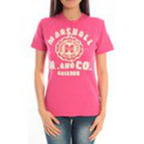 Camiseta T-shirt Marshall Original M and Co 2346 Fushia para mujer - Sweet Company - Modalova