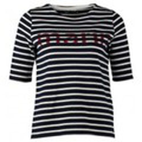 Camiseta Tee-shirt Marinière 1078949240 Bleu para mujer - Petit Bateau - Modalova