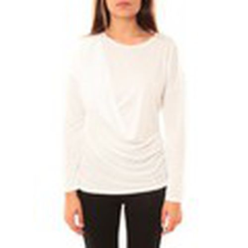 Camiseta manga larga T-shirt CQTW14303 Blanc para mujer - Coquelicot - Modalova