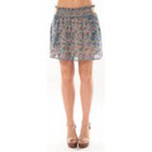 Falda Paisilla HW Short Skirt 10106801 Bleu para mujer - Vero Moda - Modalova