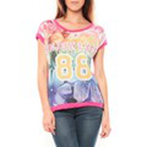 Blusa T-shirt 88 Rose para mujer - Tcqb - Modalova