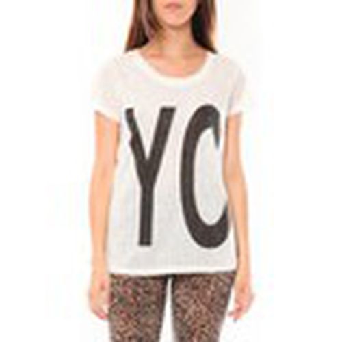 Camiseta Tee shirt SL1511 Blanc para mujer - Tcqb - Modalova