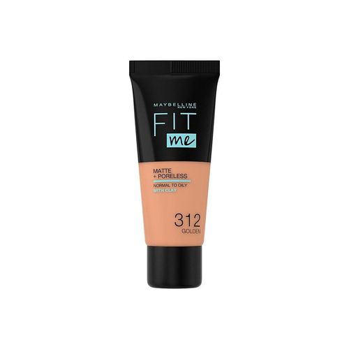 Fondotinta & primer Fit Me Matte+poreless Foundation 312-golden - Maybelline New York - Modalova