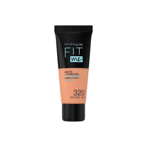 Fondotinta & primer Fit Me Matte+poreless Foundation 320-natural Tan - Maybelline New York - Modalova