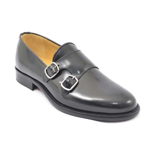 Scarpe Scarpe uomo con fibbia doppia sottile derby vintage in ver - Malu Shoes - Modalova