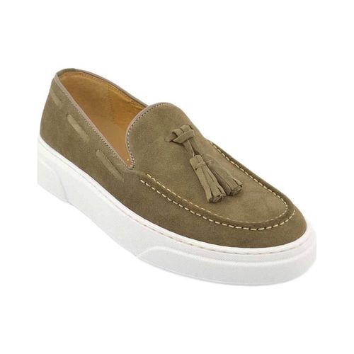 Scarpe Mocassini uomo slip on classico sportivo in vera pelle sc - Malu Shoes - Modalova