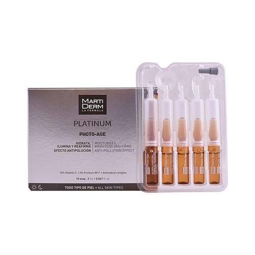 Trattamento mirato Platinum Photo-age Ampoules 10 X - Martiderm - Modalova