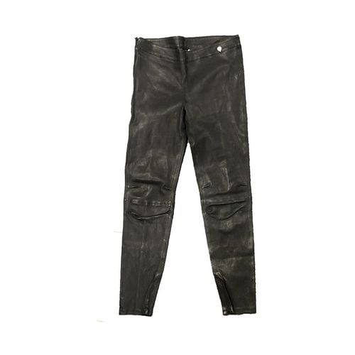 Pantaloni morbidi / Pantaloni alla zuava Pantalon Noir Cuir 13Q997 - Rich & Royal - Modalova