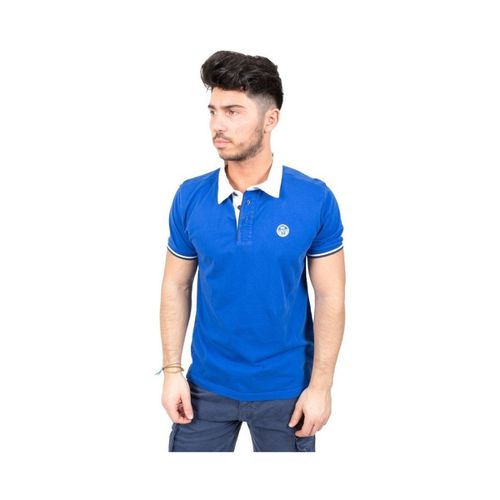 Polo Polo Uomo Chris Jersey Collo Camicia - North Sails - Modalova