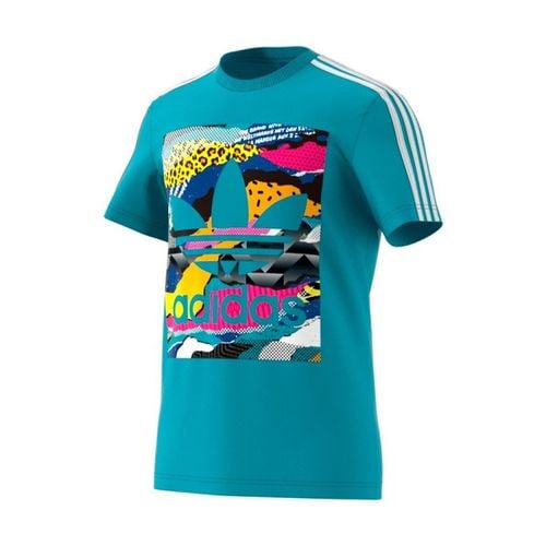 T-shirt Los Angeles Tee Box Gra - Adidas - Modalova