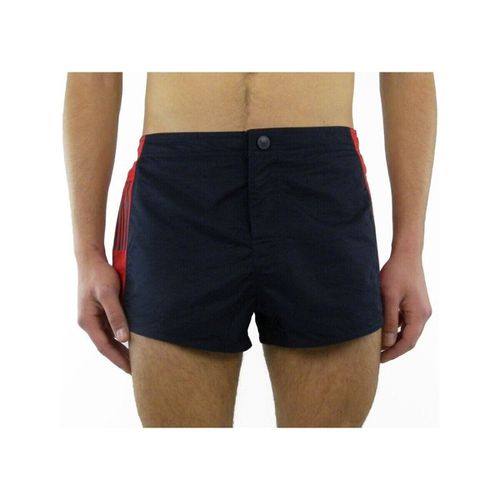 Costume / Bermuda da spiaggia Boxer corto con scritta laterale - Emporio Armani EA7 - Modalova