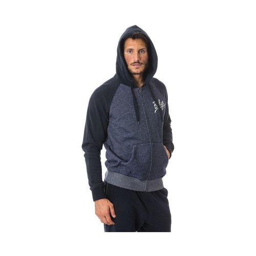 Felpa Felpa Uomo Mossa Full Zip Con Cappuccio - Everlast - Modalova