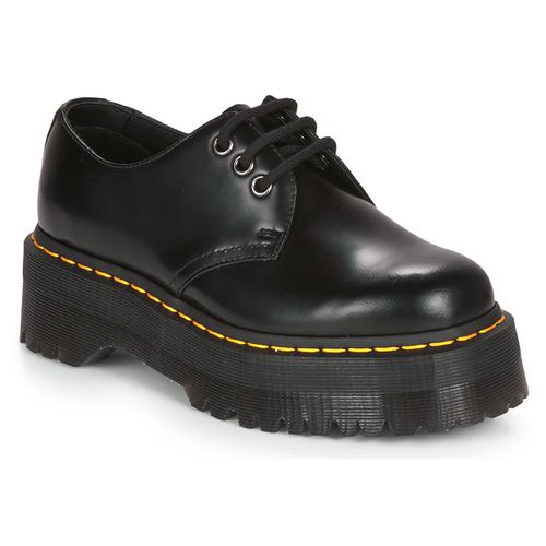 Scarpe 1461 QUAD BLACK POLISHED SMOOTH - Dr. martens - Modalova