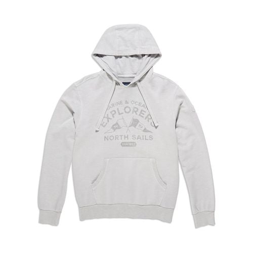 Felpa Felpa Uomo Hooded Sweet W/Graphic - North Sails - Modalova