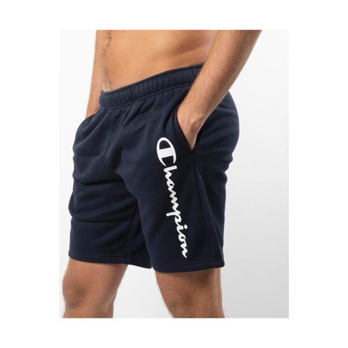 Pantaloni corti Short Uomo Felpati con Scritta - Champion - Modalova