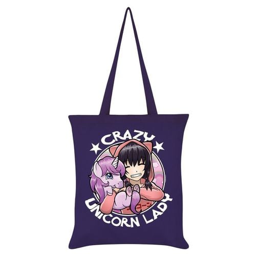 Borsa a tracolla Crazy Unicorn Lady - Grindstore - Modalova