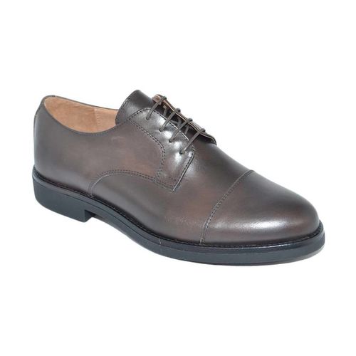 Scarpe Scarpe uomo stringate vera pelle di nappa mezza punta c - Malu Shoes - Modalova