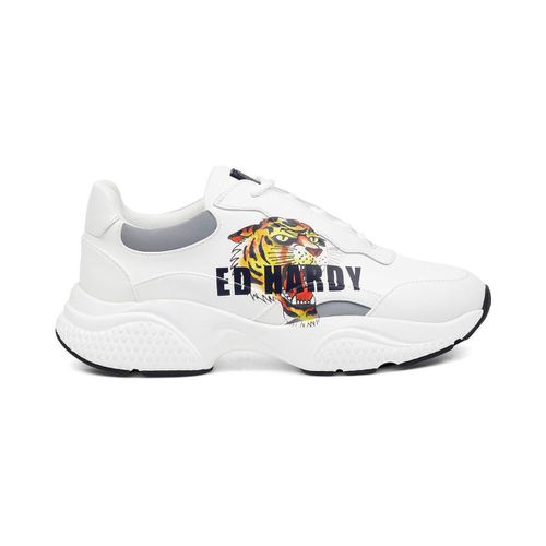 Sneakers Insert runner-tiger-white/multi - Ed Hardy - Modalova