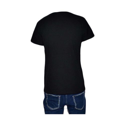 T-shirt T-Shirt Uomo Girocollo nera Stampa Con Scritta Superman Casual - Malu Shoes - Modalova