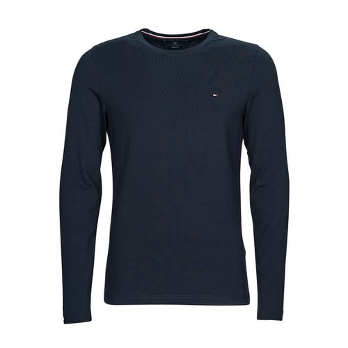 T-shirts a maniche lunghe STRETCH SLIM FIT LONG SLEEVE TEE - Tommy hilfiger - Modalova