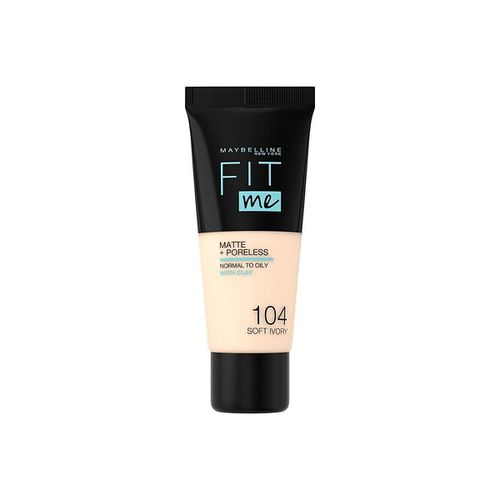 Fondotinta & primer Fit Me! Foundation Matte+poreless 104-soft Ivory - Maybelline New York - Modalova