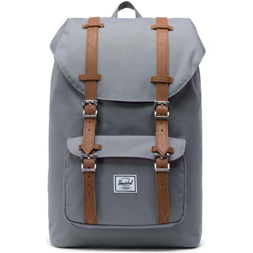 Zaini Little America Mid-Volume Grey/Tan Synthetic Leather - Herschel - Modalova