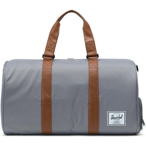 Borsa da viaggio Novel Grey/Tan Synthetic Leather - Herschel - Modalova