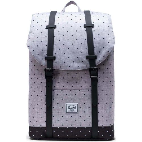 Zaini Retreat Mid-Volume Polka Dot Crosshatch Grey/Black - Herschel - Modalova