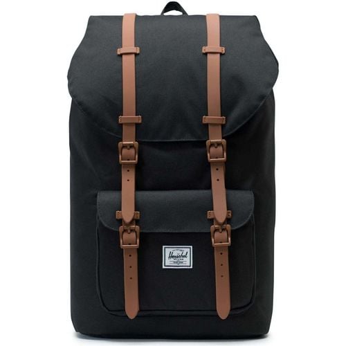 Zaini Little America Black/Saddle Brown - Herschel - Modalova