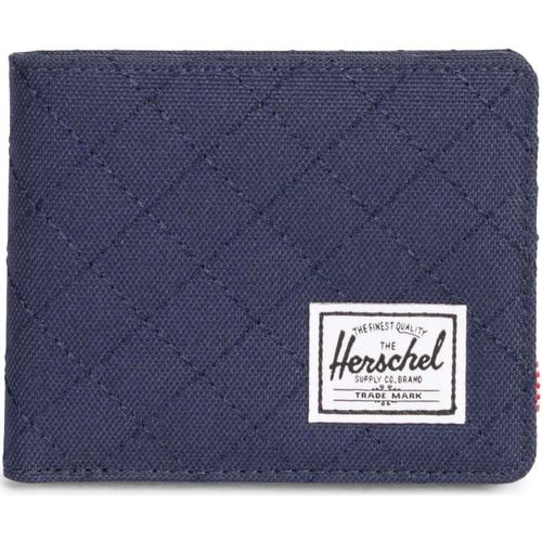 Portafoglio Roy RFID Peacoat Gridlock - Herschel - Modalova