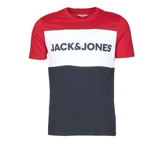 T-shirt JJELOGO BLOCKING - Jack & jones - Modalova