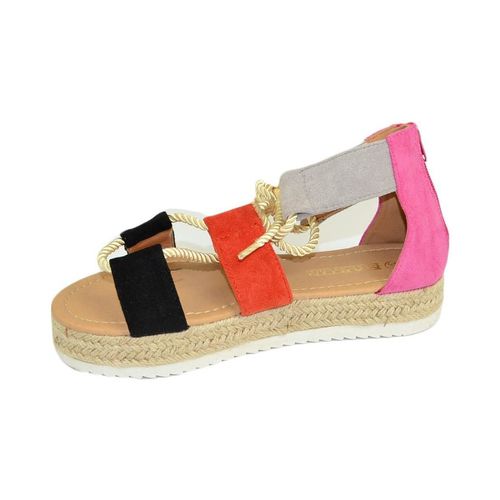 Tronchetti Sandalo basso donna espadrillas comode con para alta e fasce co - Malu Shoes - Modalova