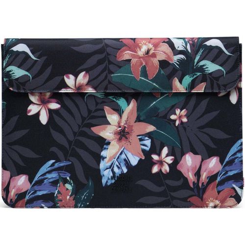 Borsa Computer Spokane Sleeve for MacBook Summer Floral Black - 05'' - Herschel - Modalova