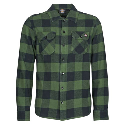 Camicia a maniche lunghe NEW SACRAMENTO SHIRT PINE GREEN - Dickies - Modalova