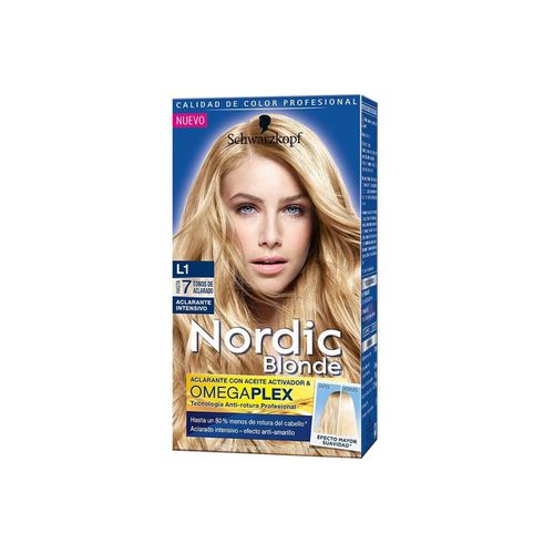 Tinta Nordic Blonde L1 Aclarante Intensivo 0% Amoniaco - Schwarzkopf - Modalova