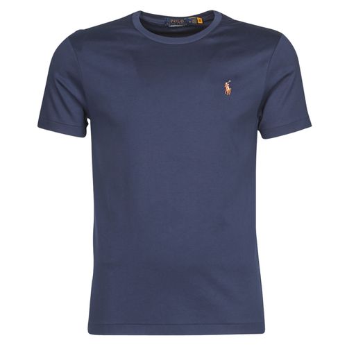 T-shirt T-SHIRT AJUSTE COL ROND EN PIMA COTON LOGO PONY PLAYER MULTICOLO - Polo ralph lauren - Modalova