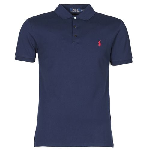 Polo POLO CINTRE SLIM FIT EN COTON STRETCH MESH LOGO PONY PLAYER - Polo ralph lauren - Modalova