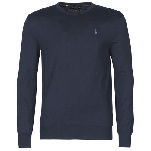 Maglione PULL COL ROND AJUSTE EN COTON PIMA LOGO PONY PLAYER - Polo ralph lauren - Modalova