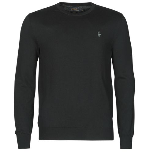 Maglione PULL COL ROND AJUSTE EN COTON PIMA LOGO PONY PLAYER - Polo ralph lauren - Modalova