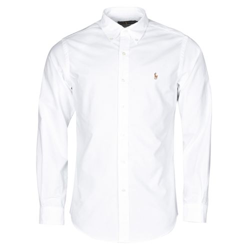 Camicia a maniche lunghe CHEMISE AJUSTEE EN OXFORD COL BOUTONNE LOGO PONY PLAYER MULTICO - Polo ralph lauren - Modalova