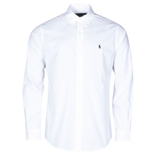 Camicia a maniche lunghe CHEMISE AJUSTEE EN POPLINE DE COTON COL BOUTONNE LOGO PONY PLAY - Polo ralph lauren - Modalova