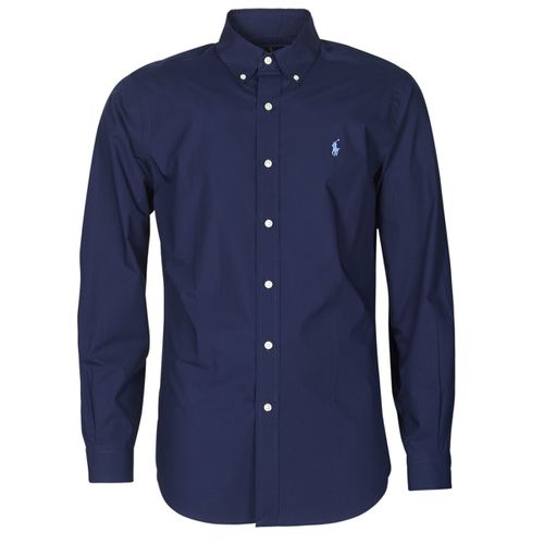 Camicia a maniche lunghe CHEMISE AJUSTEE EN POPLINE DE COTON COL BOUTONNE LOGO PONY PLAY - Polo ralph lauren - Modalova