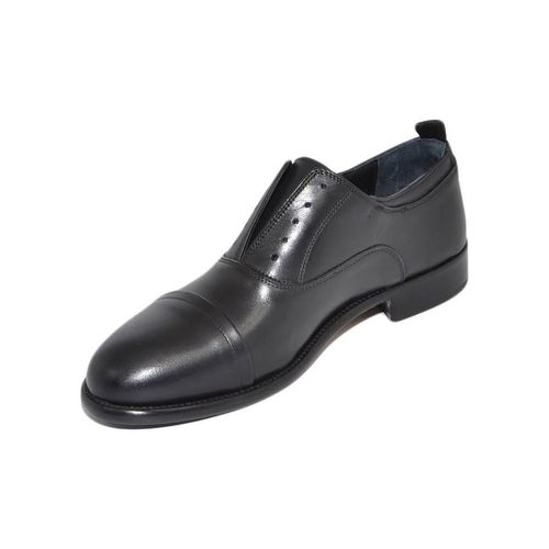 Classiche basse Scarpe uomo stringata elastico inglese punta alzata vera pelle - Malu Shoes - Modalova